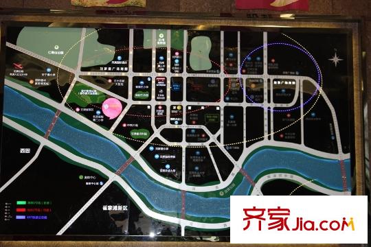 幸福家園區(qū)位圖