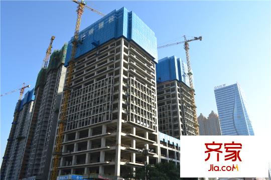 至誠?楓葉國際工程進度實景圖（2015.10.17）