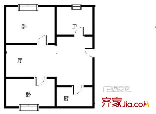 平安廣場(chǎng) 2室2廳