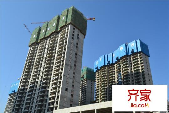 至誠?楓葉國際工程進度實景圖（2015.10.17）