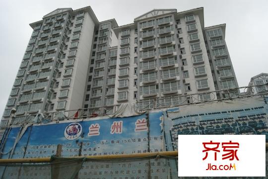 蘭石?睿智名居樓棟正面（2015.2.5）