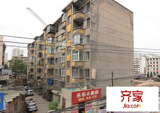 蘭州鐵路局基建處小區(qū)外景圖 