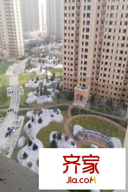 蘭州大名城一期園林俯視（2015.12.08）