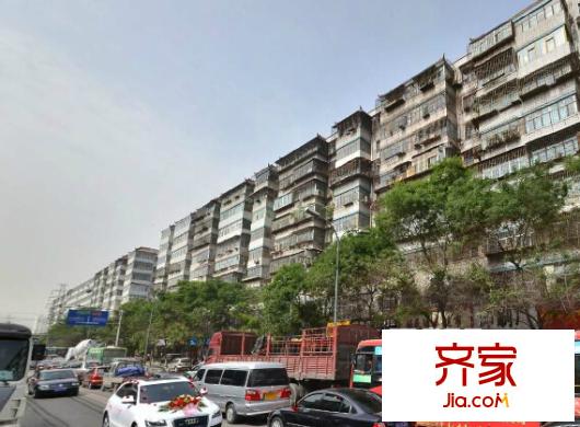 交警支隊(duì)家屬院外景圖 