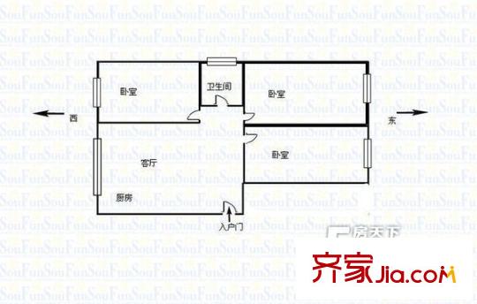 金匯小區(qū) 3室 戶型圖