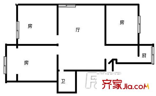 金匯小區(qū) 3室 戶型圖