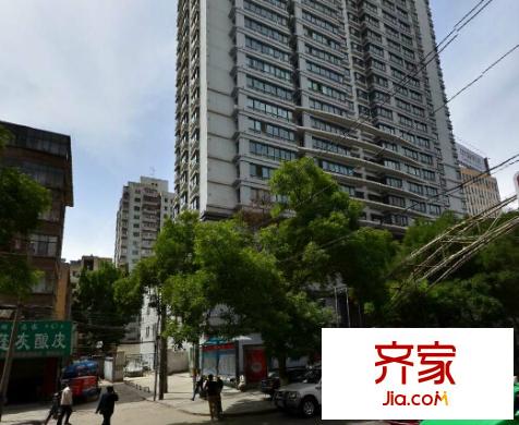 廣場南口六建綜合樓外景圖蘭州  