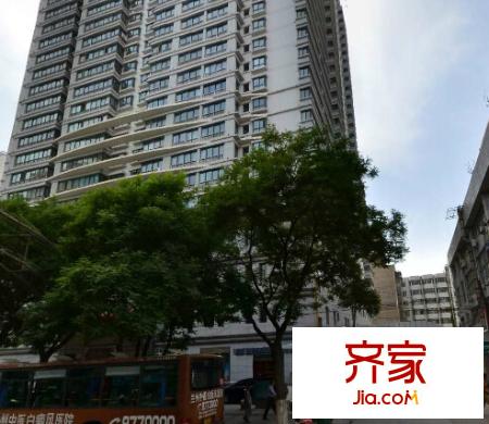廣場南口六建綜合樓外景圖蘭州  