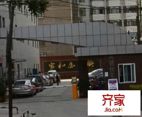 廣場南口六建綜合樓外景圖蘭州  