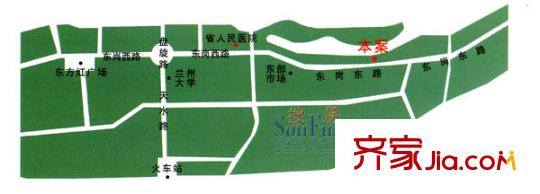 時(shí)代偉業(yè)交通圖