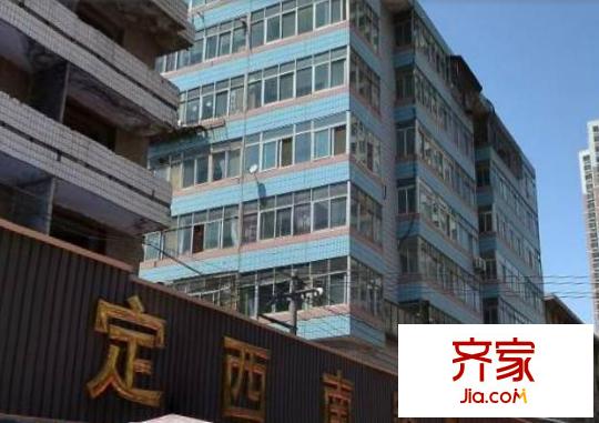 甘肅省電子公司家屬院外景圖