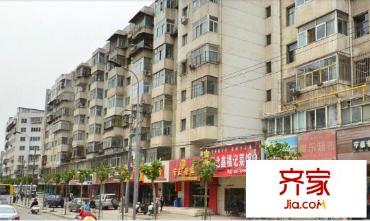城關(guān)區(qū)政府雁灘住宅小區(qū)外景圖  