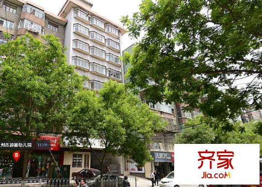 正寧路夜市旁幼兒園小區(qū)外景圖 