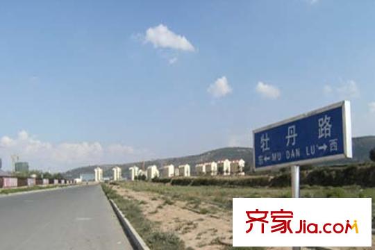 新元綠洲配套圖周邊  牡丹路