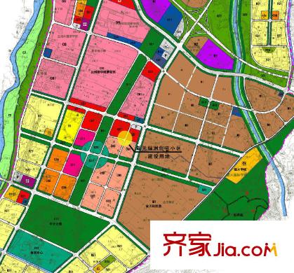 新元綠洲交通圖區(qū)位圖