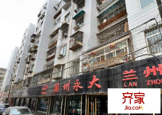 雁灘政協(xié)家屬院外景圖 