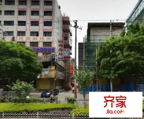 省工藝品進出口公司家屬院外景圖 
