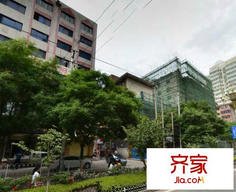 省工藝品進出口公司家屬院外景圖 