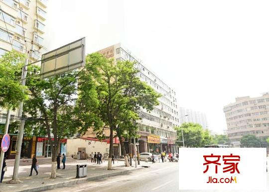 省物資公司家屬院外景圖 