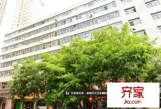 省物資公司家屬院外景圖 