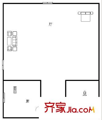 人保財(cái)險(xiǎn)七里河家屬院戶型圖人保財(cái)險(xiǎn)家屬院  1室 戶型圖 1室1廳1衛(wèi)1廚