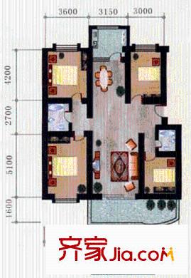 蘭州公交公司家屬院戶型圖3710022100_28700_houseimage 