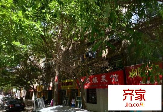蘭州針織廠家屬院外景圖 