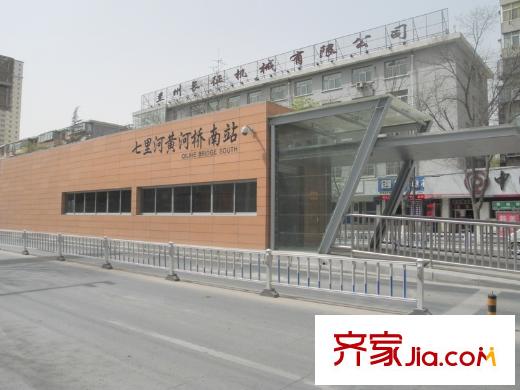 金域?華府公館配套圖項(xiàng)目西面BRT公交換乘站