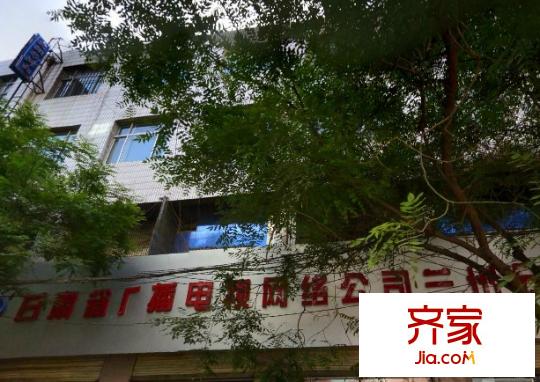 甘肅電視臺家屬院外景圖  