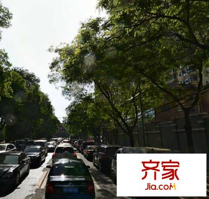甘肅省七三局省外貿局家屬院外景圖 