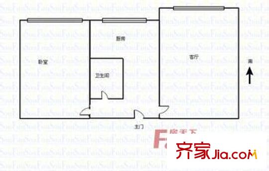 長業(yè)大廈1室1廳