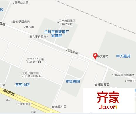 中天嘉苑外景圖  
