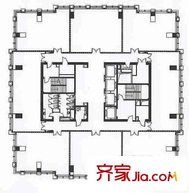 國(guó)芳百貨大廈 樓層平面圖