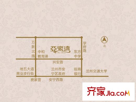 亞泉灣區(qū)位圖
