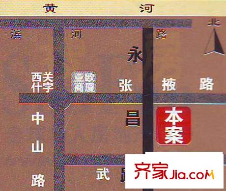 中信大廈交通圖