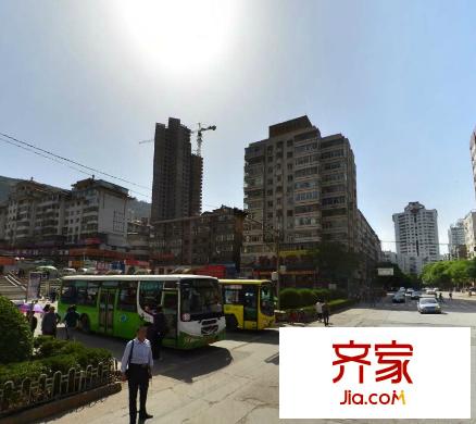 蘭州市政協(xié)家屬院外景圖五泉下廣場(chǎng) 