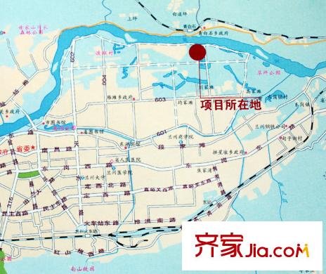 中廣宜景灣?尚城區(qū)位圖