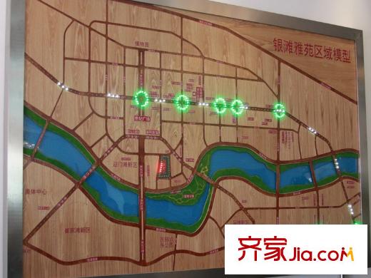 銀灘雅苑交通圖區(qū)域規(guī)劃模型