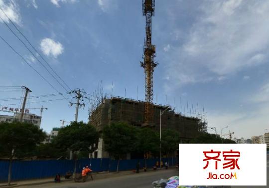塑料廠家屬院外景圖 