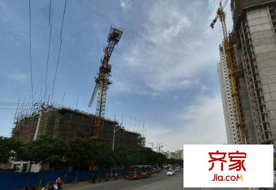 塑料廠家屬院外景圖 