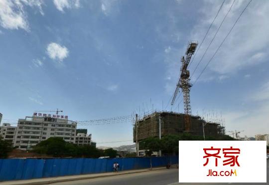 塑料廠家屬院外景圖 