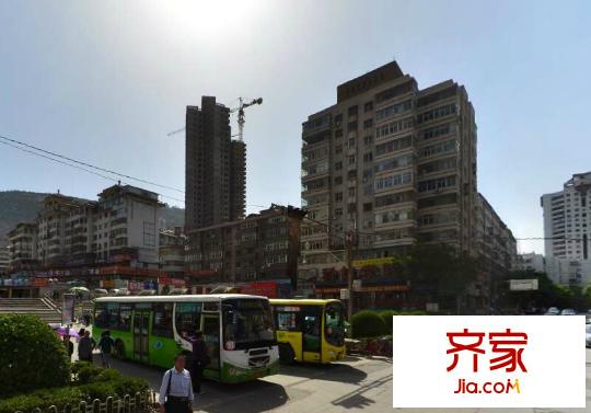 蘭州市政協(xié)家屬院外景圖五泉下廣場(chǎng) 