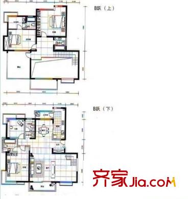 安寧糧食局家屬院 2室 戶型圖