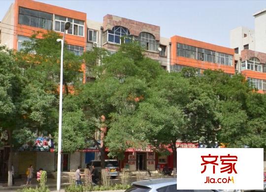 嘉峪關(guān)西路蘭鋼小區(qū)外景圖  