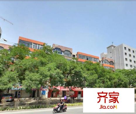 嘉峪關(guān)西路蘭鋼小區(qū)外景圖  