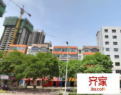 嘉峪關(guān)西路蘭鋼小區(qū)外景圖  
