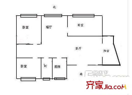 雅馨苑 3室2廳
