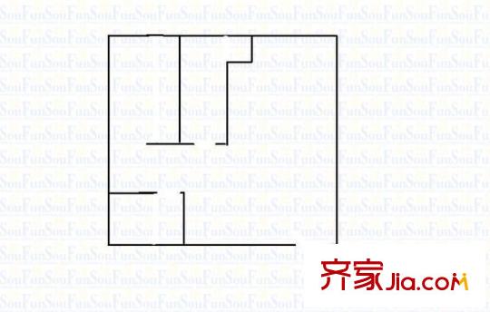 蘭新地中海 2室 戶型圖