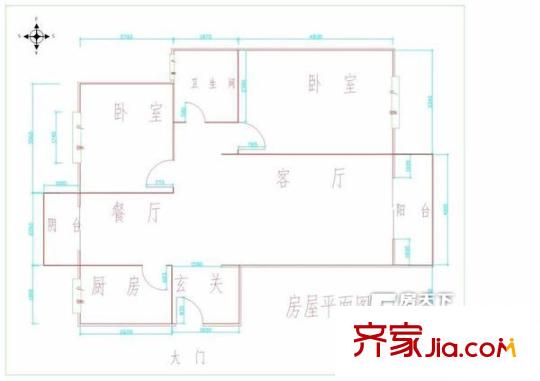 金潤家園 戶型圖