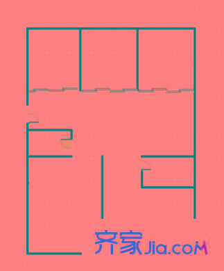 泰生大廈 5室 戶型圖